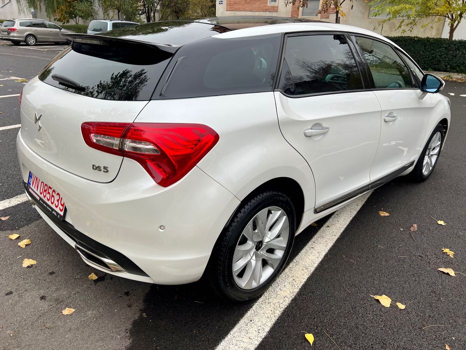 Citroen DS5, Facelift, Diesel, 181 CP, Automata, E6, Alb Perlat