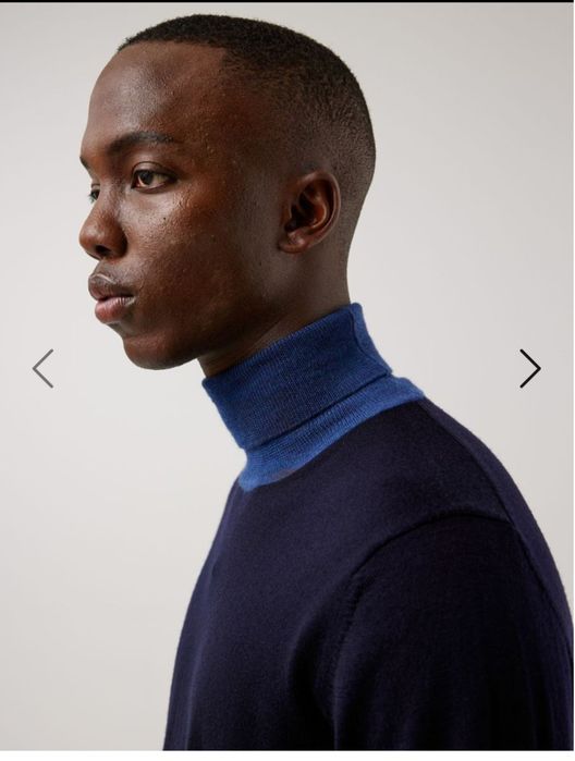 Мъжки пуловер J. Lindeberg,100%вълна размер M/S