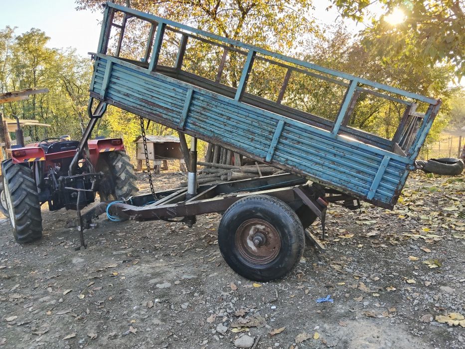 Remorca Monoax basculabila