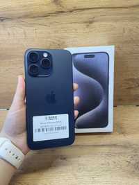 Iphone 15 pro max 256gb 100% айфон 15 про макс синий .