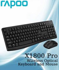 Беспроводная клавиатура и мышь Rapoo X1800 Pro