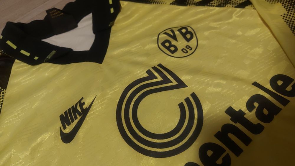 Nike borussia dortmund 1992 футболна фанелка