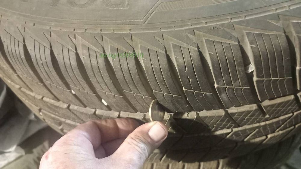 4 зимни гуми Barum Polaris 255/55 R18
с алуминиеви джанти BMW X5 E53