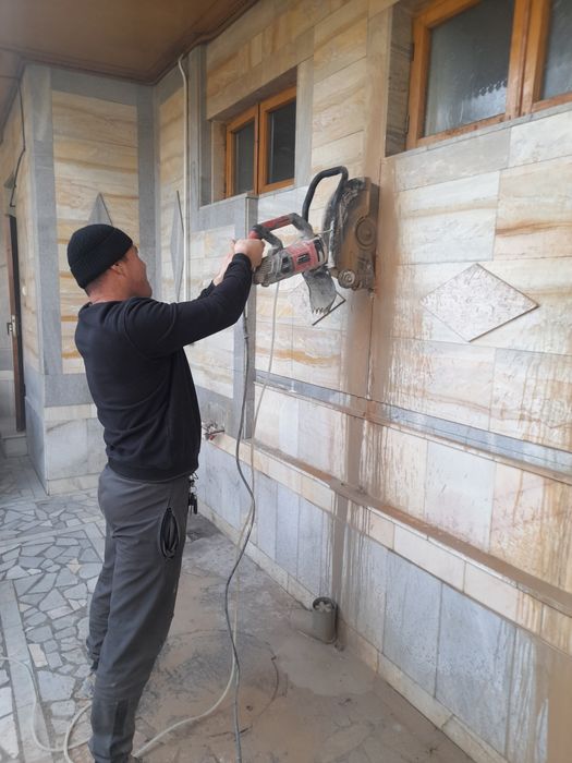 Assalomu alaykum. Beton kesamiz. Beton teshamiz Toshkent bo'ylab qilam