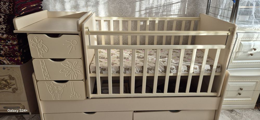 Детская кровать с матрасом — всего 27 000 тг!