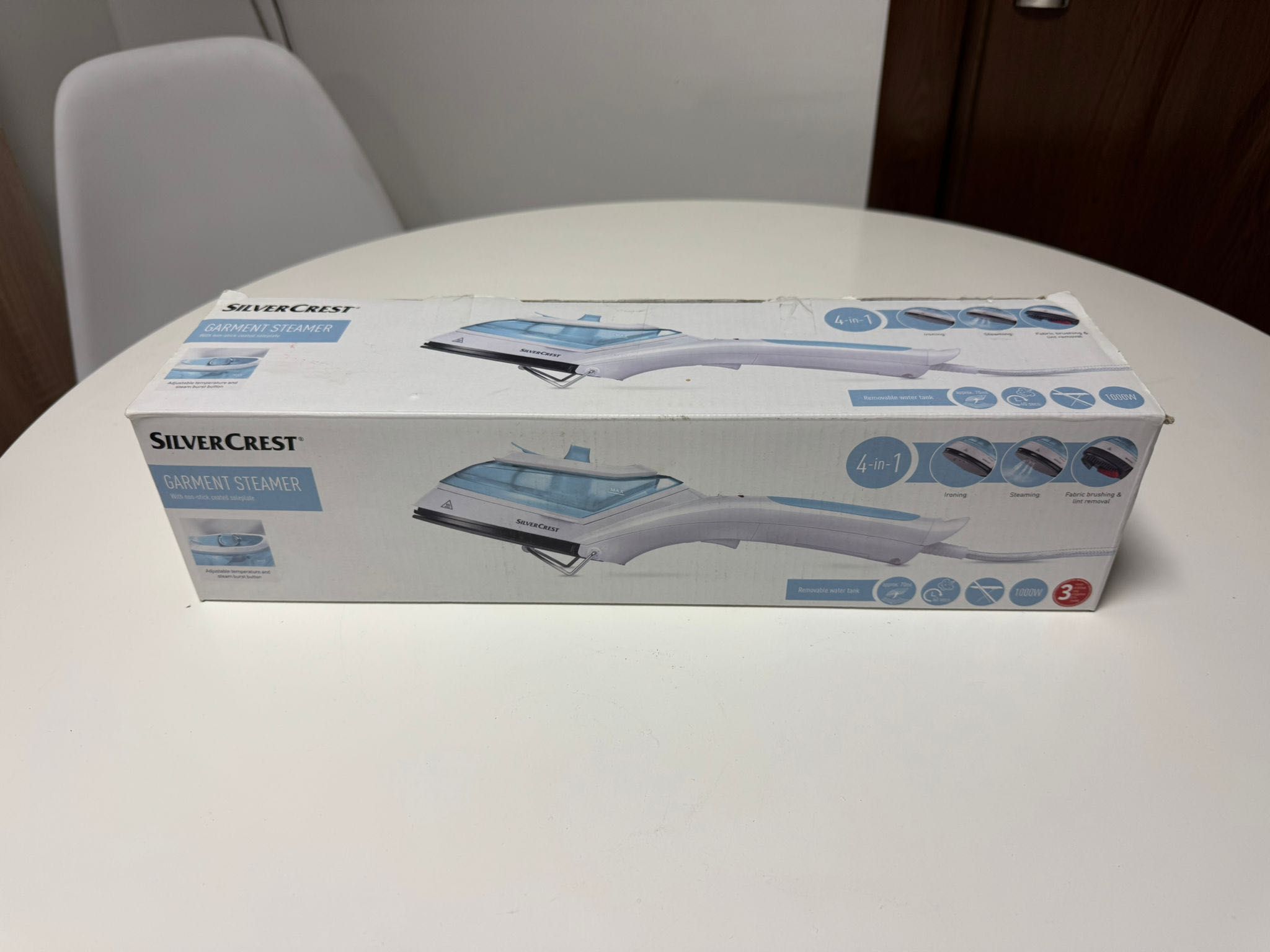 SilverCrest 4-в-1 ръчна парна ютия / Garment Steamer