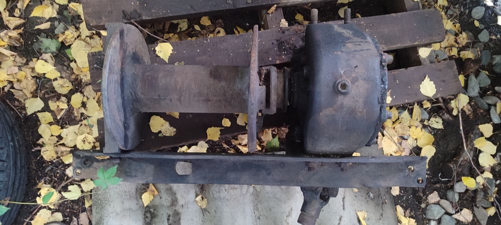Механическая лебедка на Газ 66