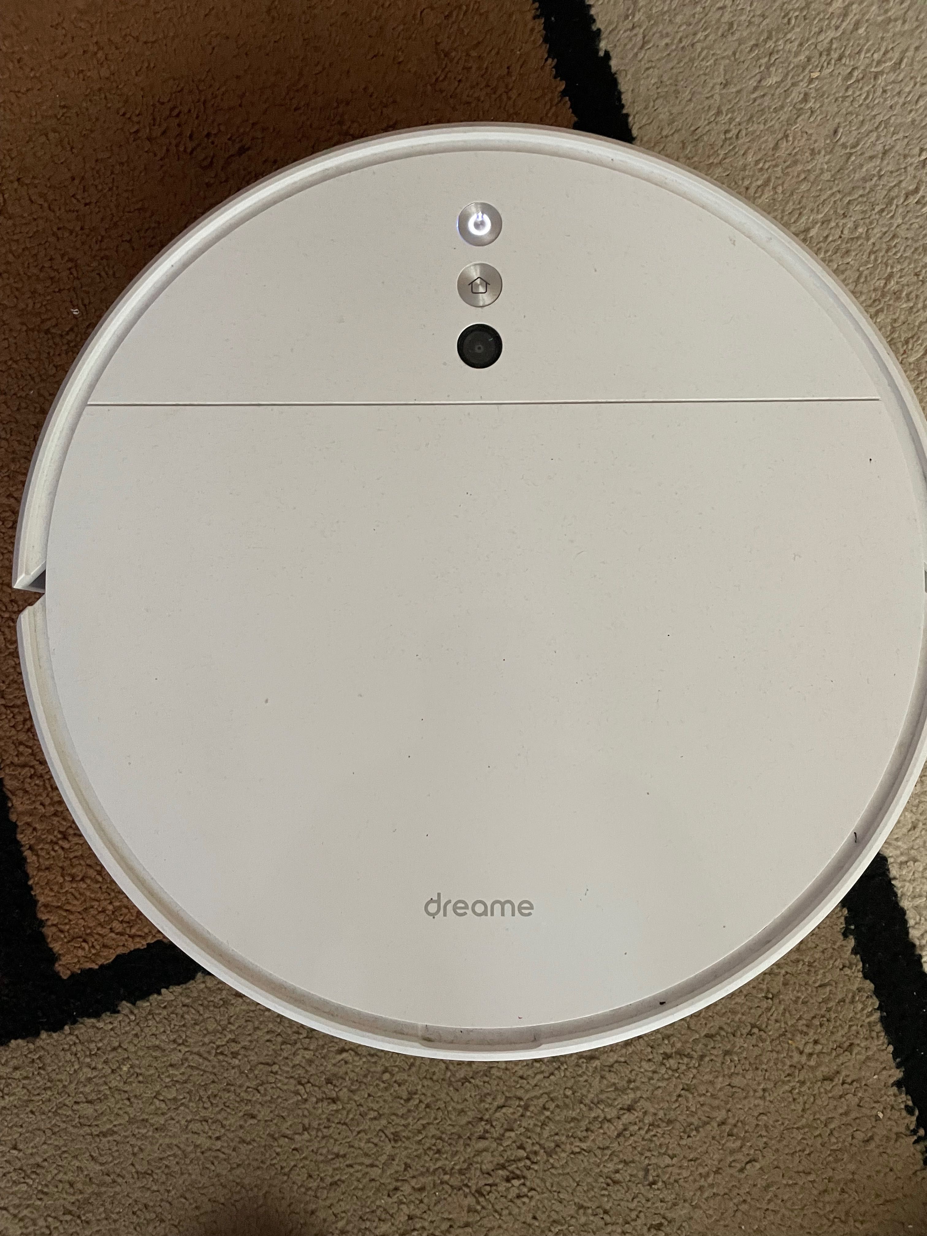 Робот прахосмукачка Dreame F9 Mop Max, 40 W, Батерия 5200mAH, Бял