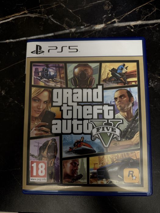PS 5 диск гта 5
