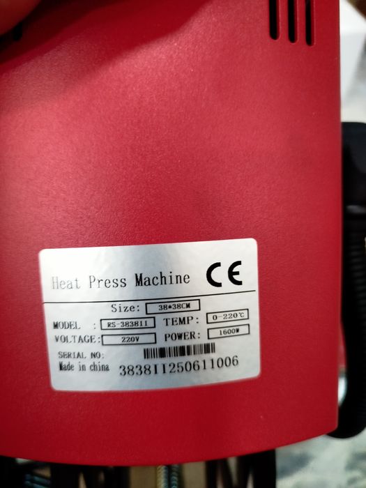 Termopres 38x38 yangi ishlatilmagan