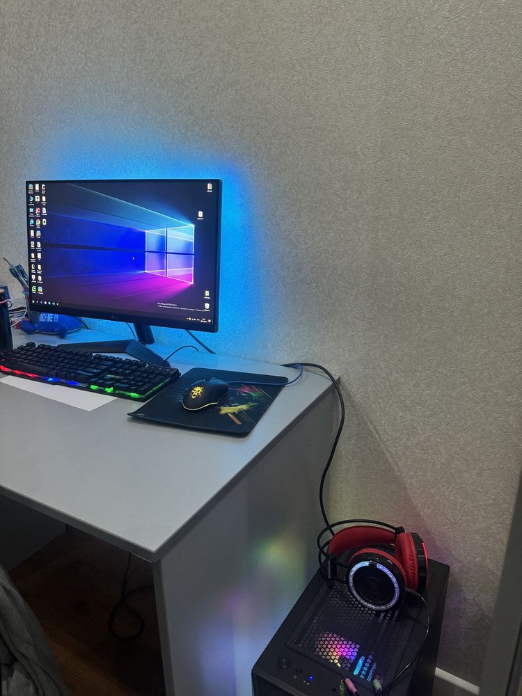 ПК Компьютер с мощным процессором Новый RGB