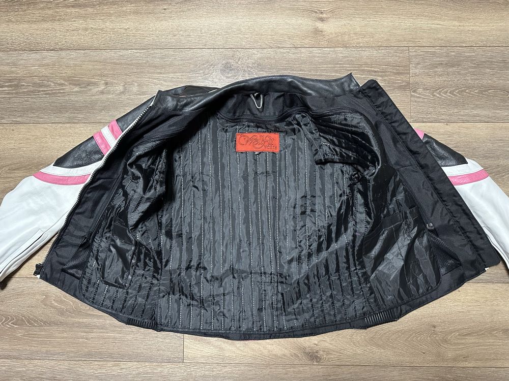 Кожено мото яке Wellfit wears