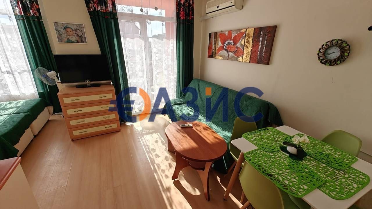 Студио на 5-ти етаж, Рейнбоу 2, Слънчев бряг, България-36 кв.м., цена