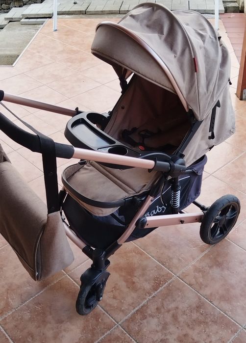 Carucior bebe 2 în 1 Baby Care Pro