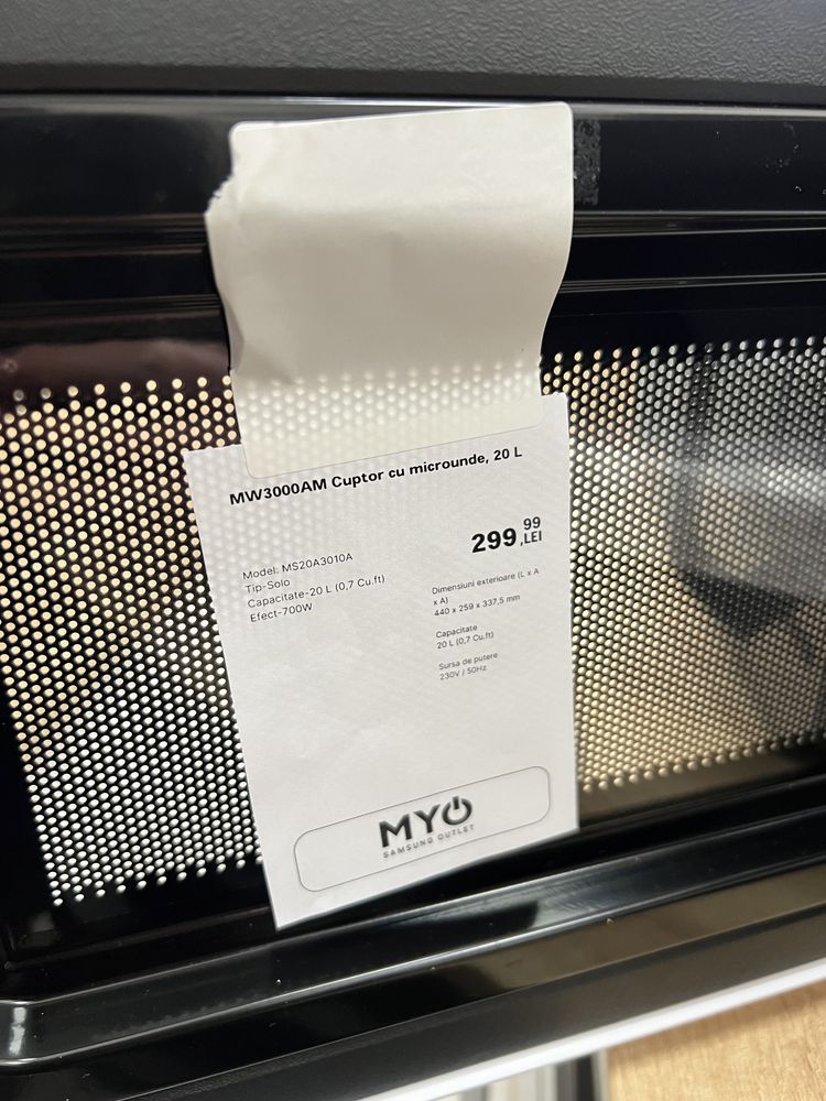 Samsung Microwave MW3000AM White *Garantie *TVA INCLUS