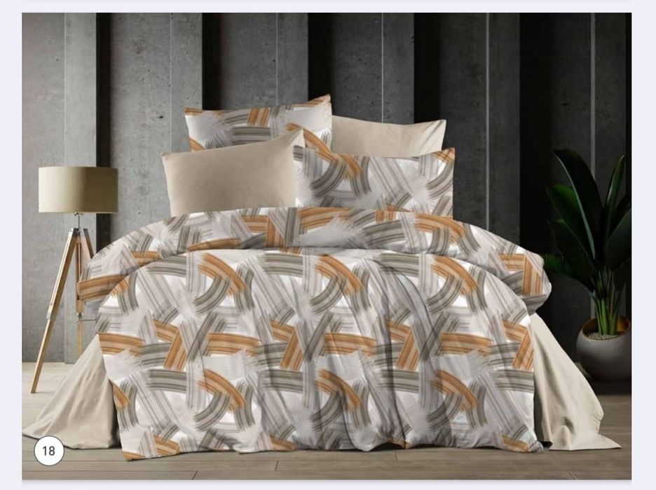 Спални комплекти  100% памук ранфорс  45лв