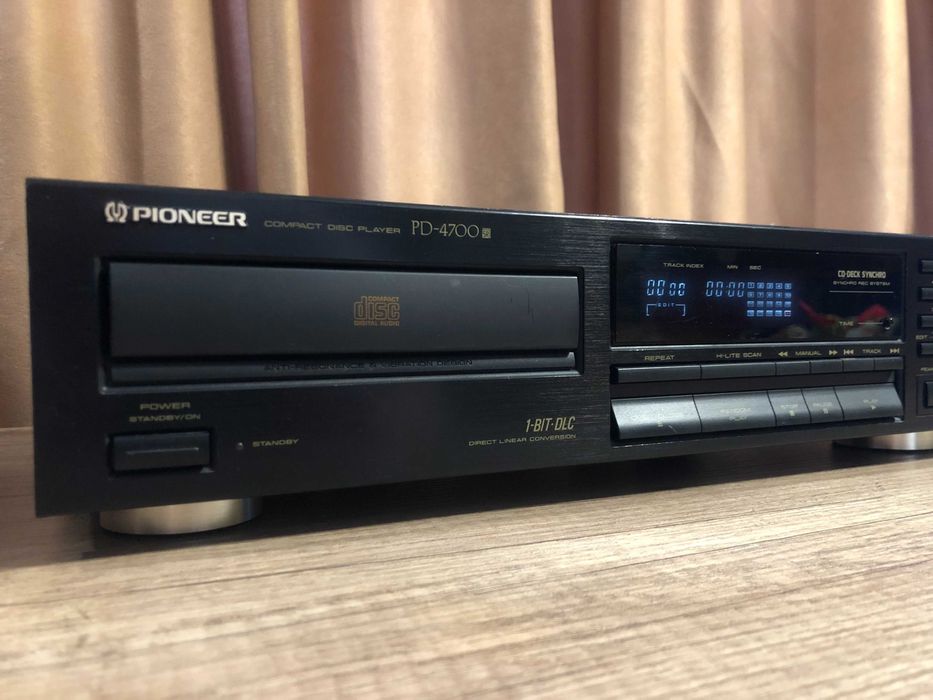 Pioneer PD-4700 cd player, direct linear conversion, cd-deck syncro