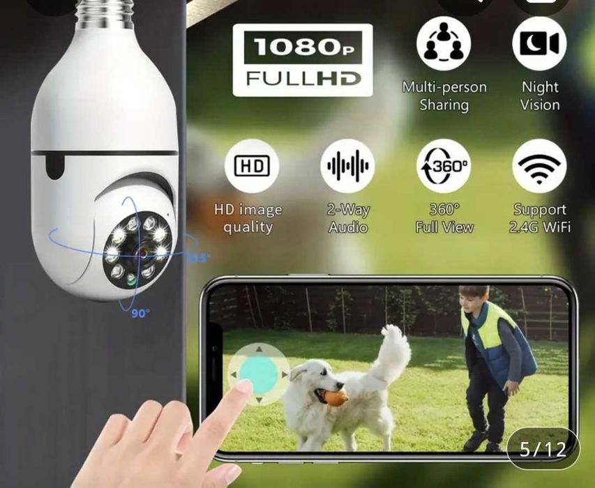 Камера крушка с wi fi