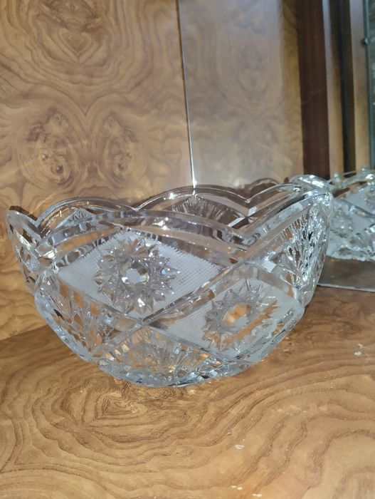 Хрустальная ваза