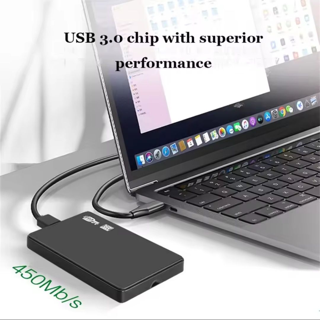 Външен хард диск 500GB Hitachi, 2.5", 5400 об./мин, USB 3.0