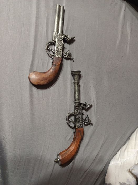 Кремъчни пищови автентични