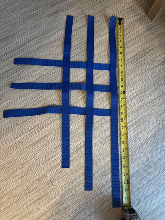 СИНИ Мрежи за крака за Нърф Барове Степенки  XRW Yamaha Raptor YFZ450