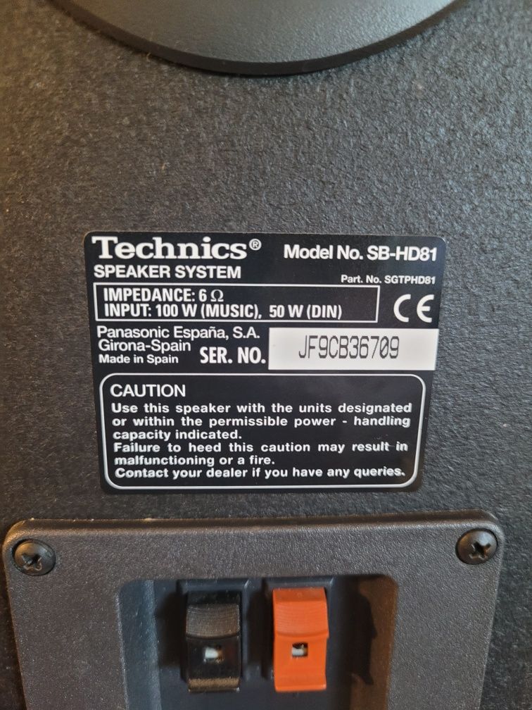 Boxe Technics SB HD81