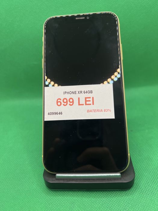 Iphone XR 64GB, baterie 83%, Lazar Amanet Crangasi, 40996