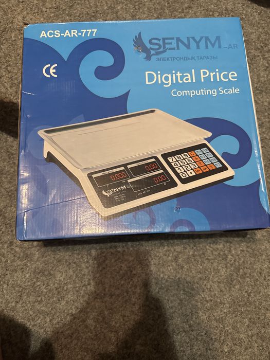 Весы 10000тг новый
