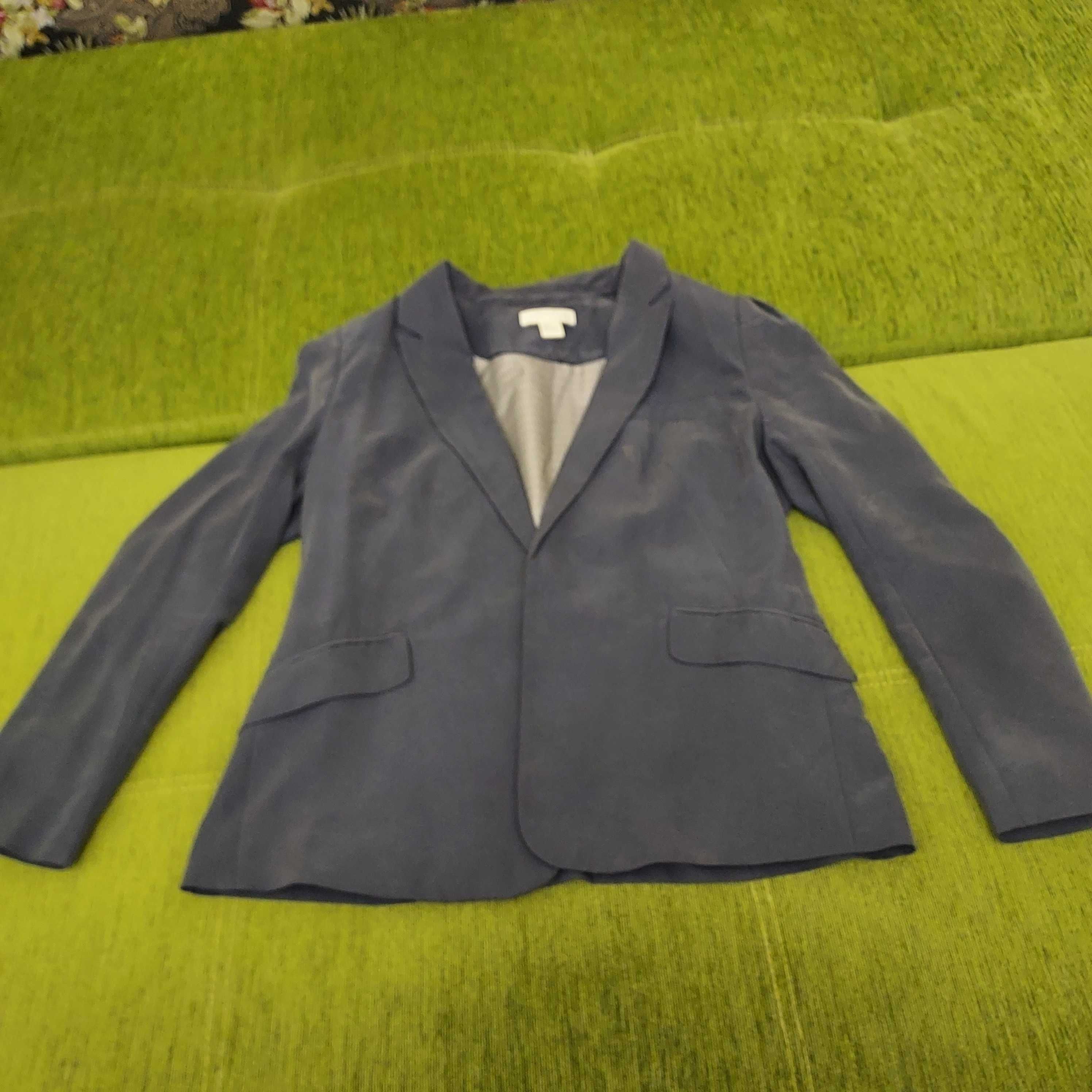 Sacou dama, office, H&M, albastru deschis, marime 44, pret 40 lei