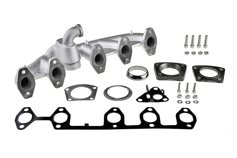Galerie evacuare noua din fonta VW Touareg Transporter T5 Multivan V, motoare 2.5 diesel AXD AXE BAC BLK BPE BPD BNZ BPC