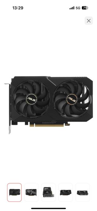 Geforce rtx 3060 Asus dual
