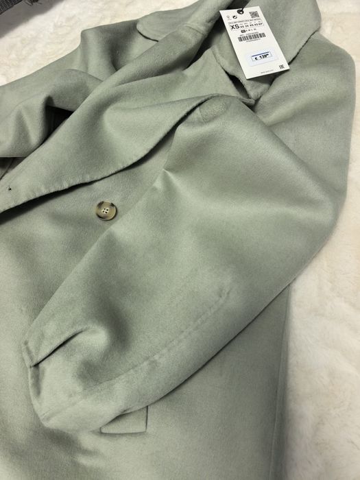 Palton Zara amestec de lana masura XS oversized