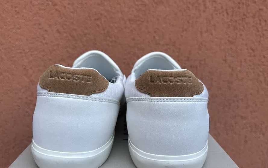Lacoste originali noi piele pantofi sport tenisi  29cm.