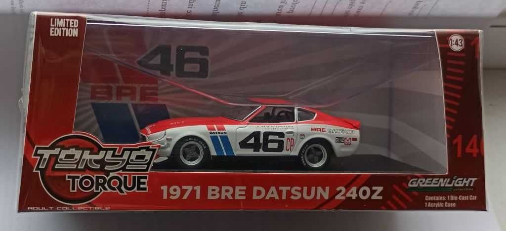 Macheta Datsun 240Z BRE 1971 - Greenlight 1/43 JDM