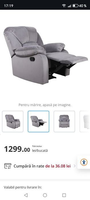 Fotoliu recliner
