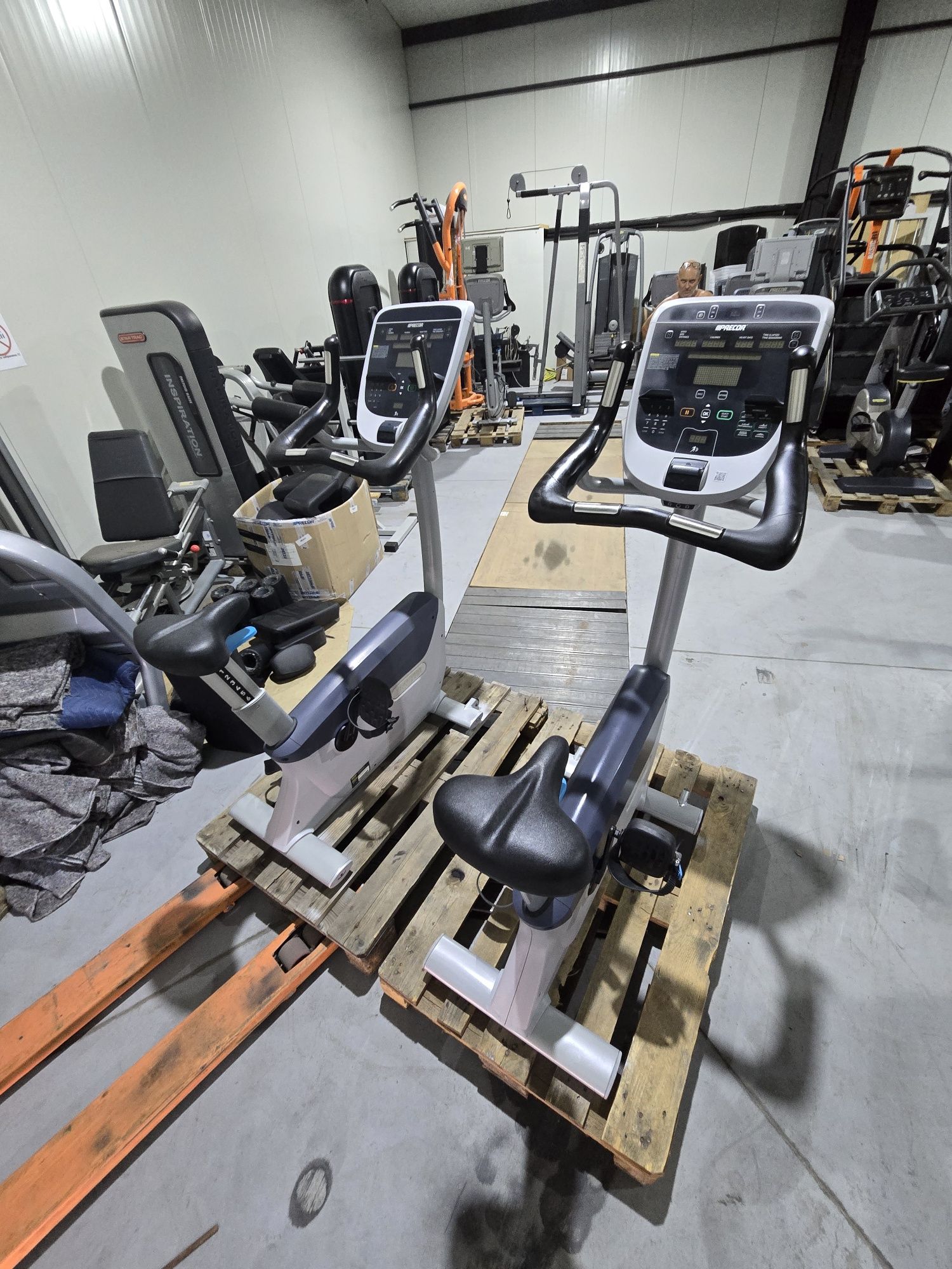 Precor USA bike profesional прекор велоаргометър рециклиран