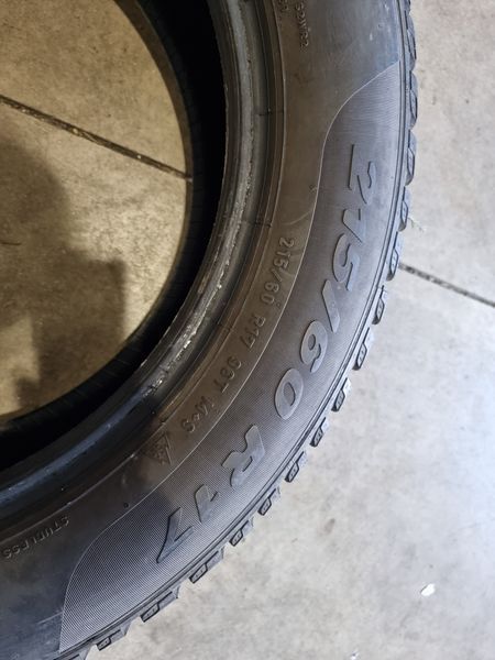 215/60/17 PIRELLI 4бр