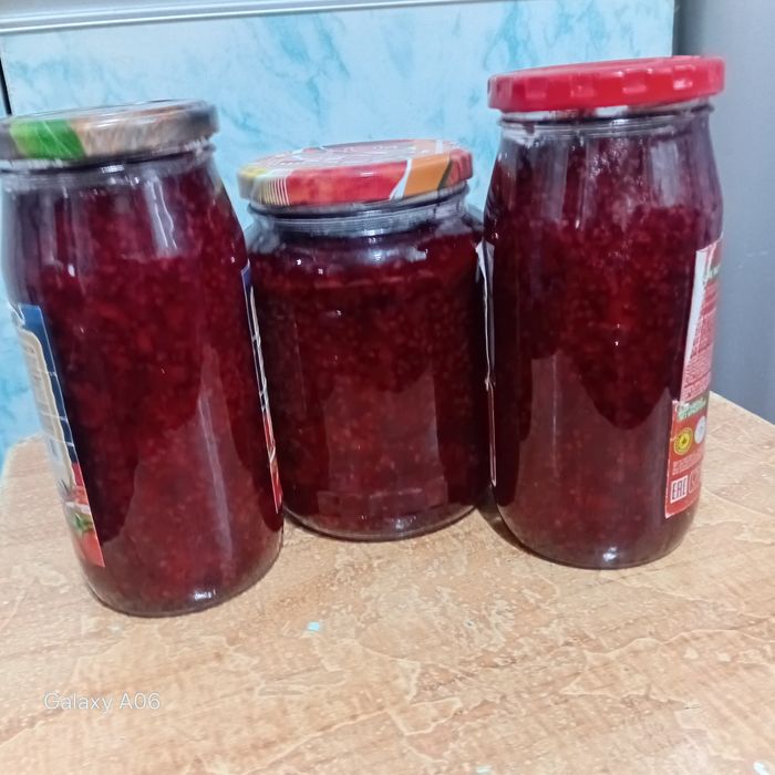 Продам домашнее   малиновое  варенье .Токуши