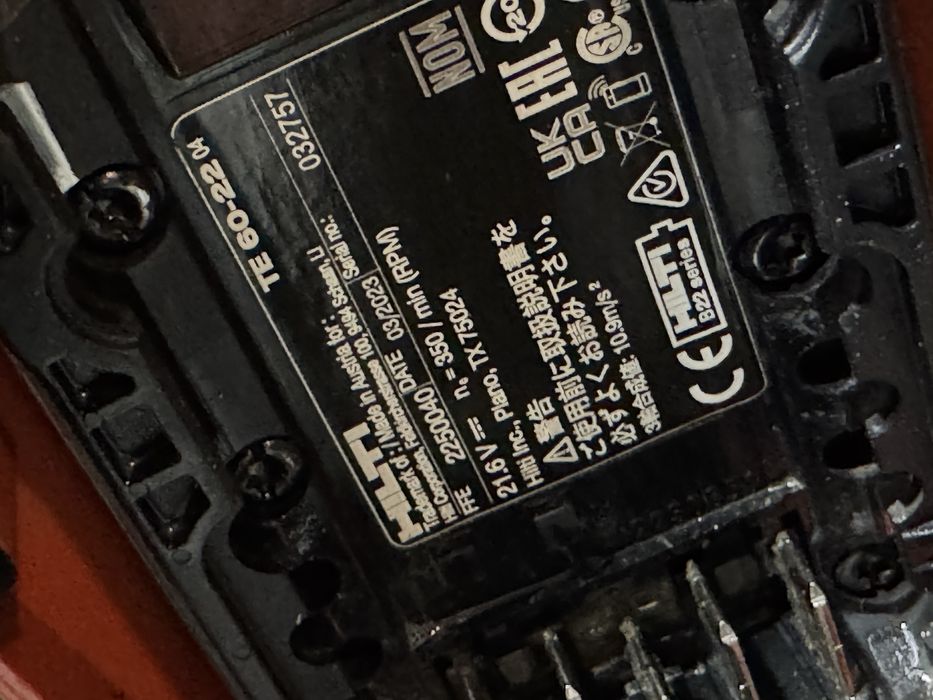 Hilti nuron TE 60 22 din 2023