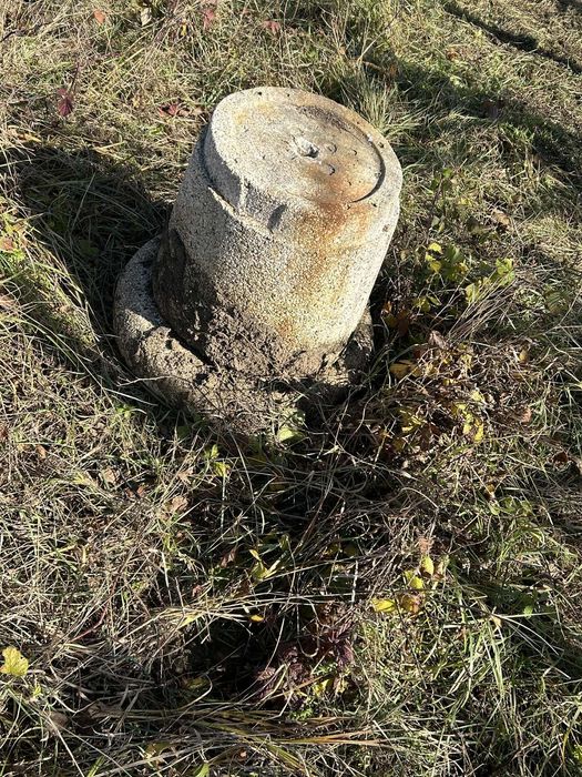 Бетонна тежест подходяща за ограда
