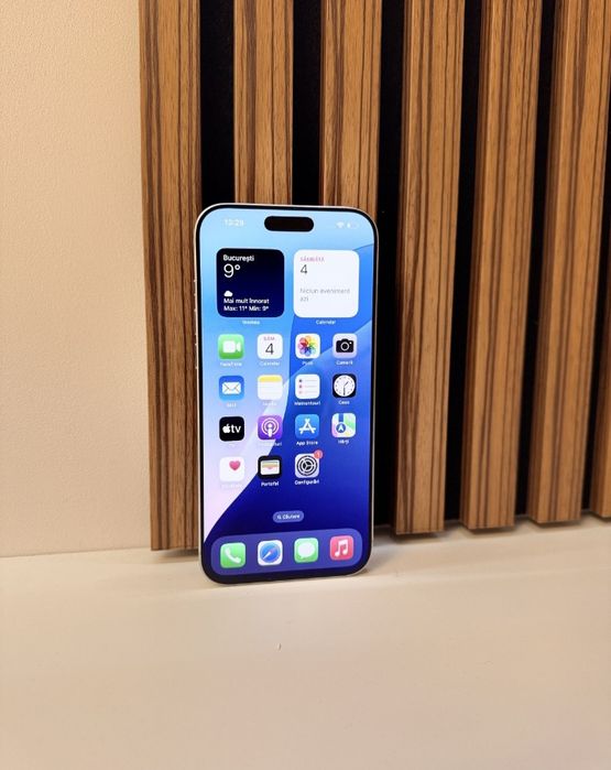 IPHONE 16 Pro Max 256gb White Titanium,Garantie Valabila.   4600 lei