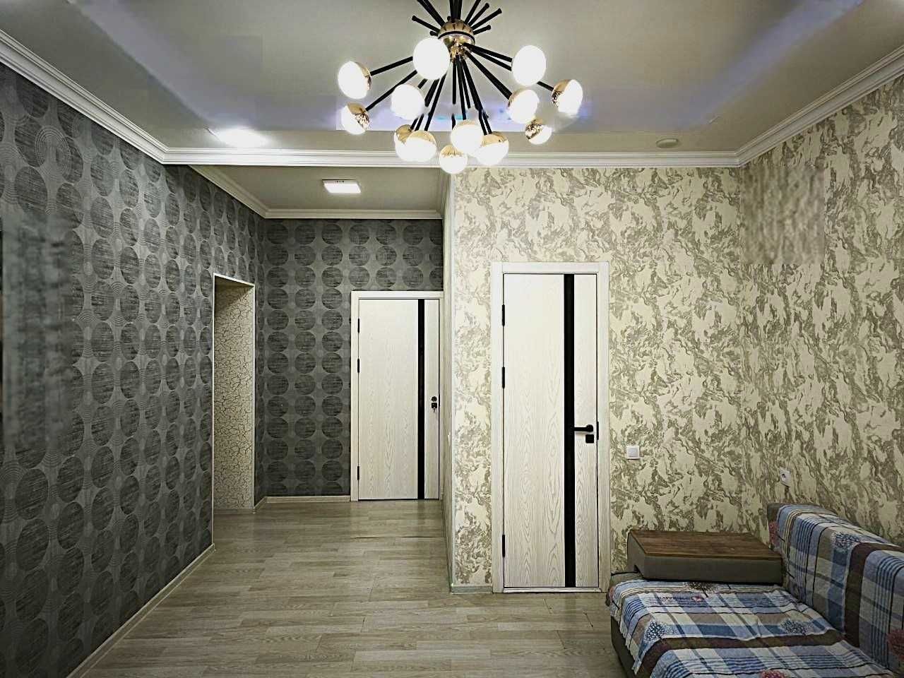 Yu  Уютный дом 3 спальни, зал, кухня, двор, участок 2 сотки, Сергели