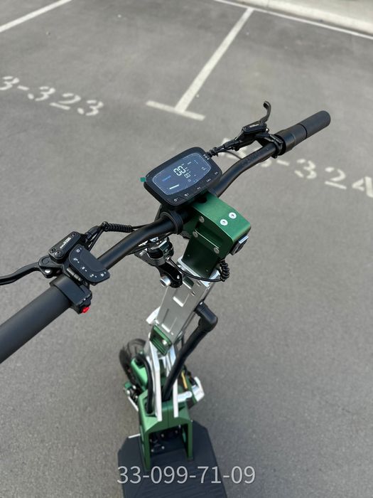 Электросамокат TANK dual motor 3200W, 60V, скорость до 100 км/ч