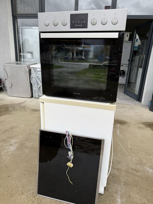 Фурна за вграждане Gorenje Инокс + керамичен плот