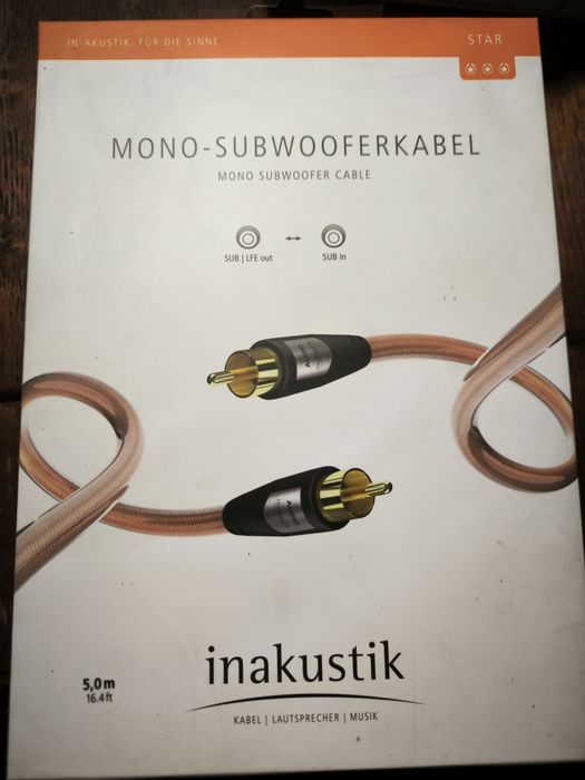 Кабель сабвуфера Inacustik