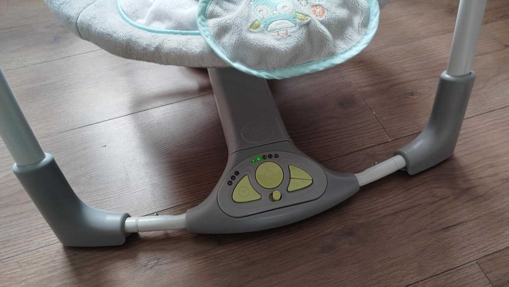 Електрическа бебешка люлка Ingenuity Swing'n Go Hugs & Hoots