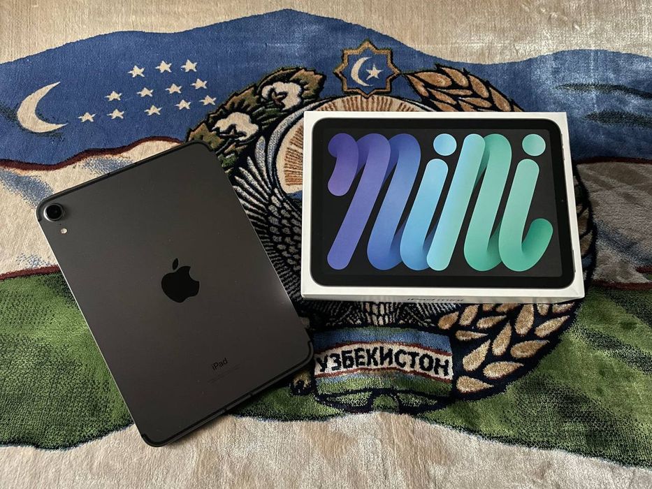 Apple iPad Mini 6 256GB Space Gray Wi-Fi+Cellular.