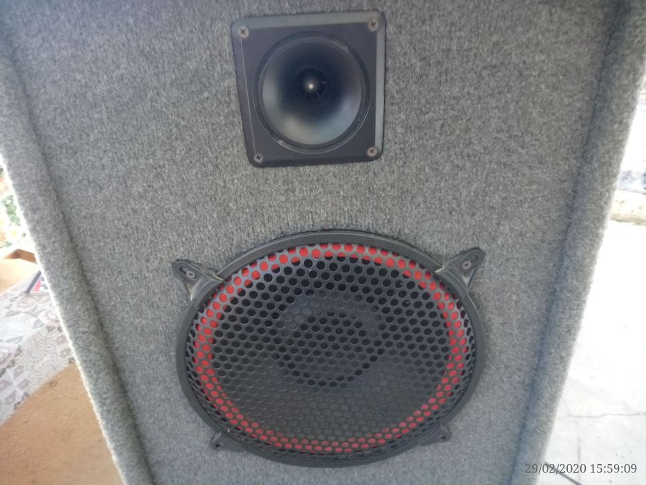 vand boxe pasive de putere audioline 350-700w si o linie sony