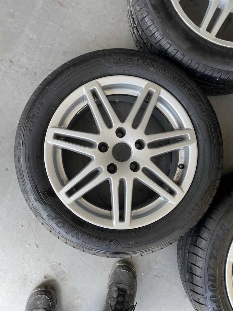 Jante Seat Leon, Skoda, VW, Audi R16 5x112 cu anvelope 205/55/16